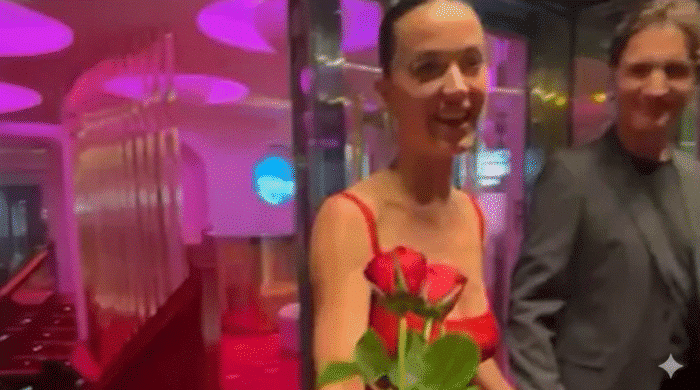 কেটি পেরি ও জাস্টিন ট্রুডো